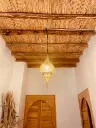 Luminaire goutte doré