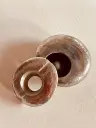 cendrier pomme en argent 