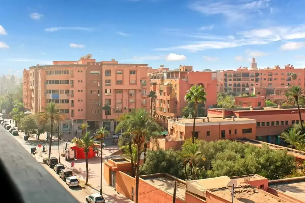 Appartement rénové Guéliz 172m2