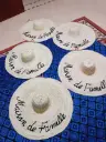 Chapeau en feuilles de palmier, brodable
