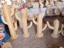 Cactus en osier 1m20