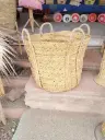 Panier en alpha tressé avec poignées taille M