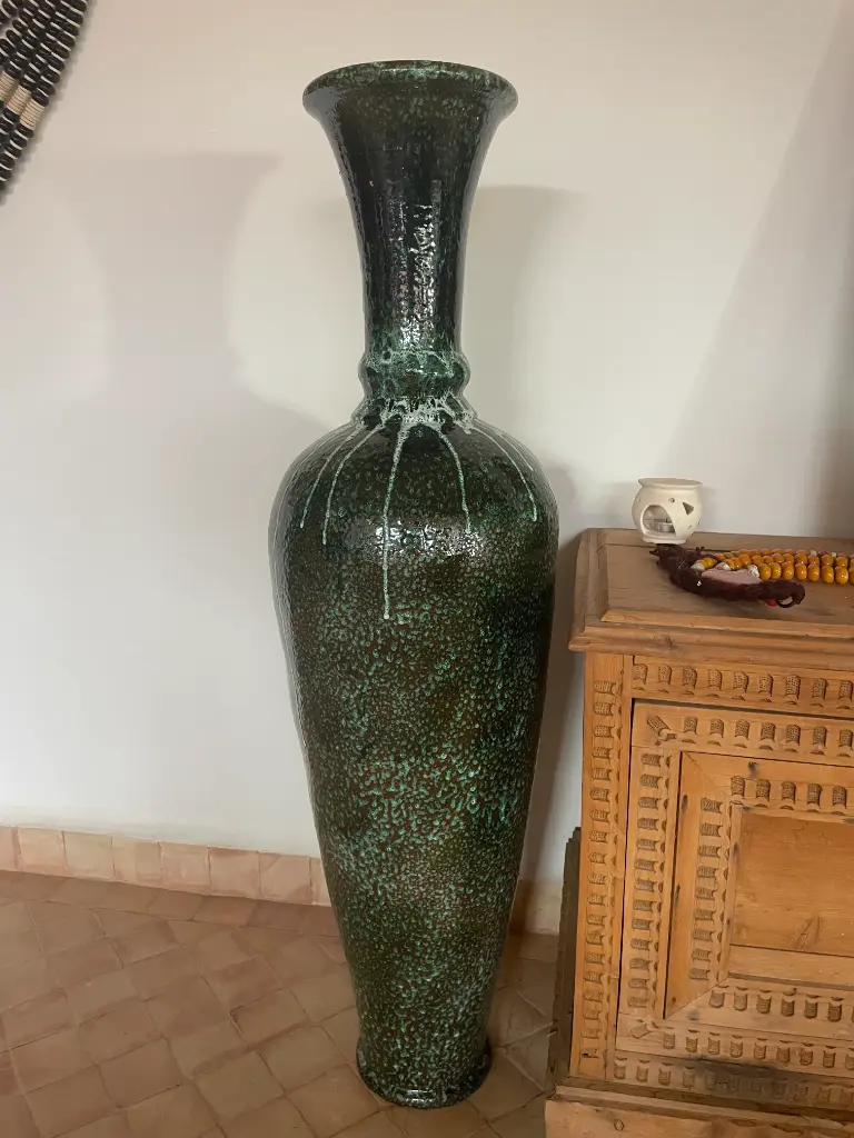 Jarre tachetée verte (Taille XL)